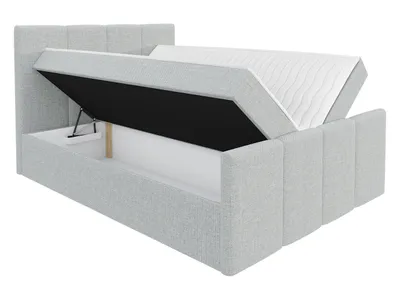 Produktbild von MIRJAN24 Boxspringbett Lars, Ehebett mit zwei Bettkästen, Doppelbett, Stilvoll Schlafzimmer (Kameleon 72, Größe: 120x200 cm)