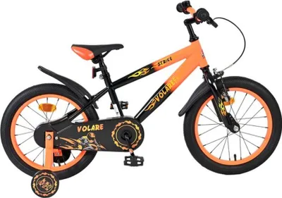 Image de Vélo enfant Volare Strike - Garçons - 16 pouces - Noir orange