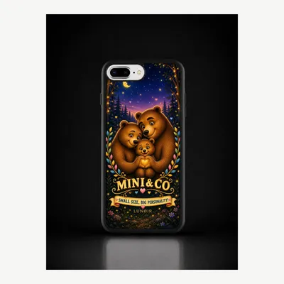 Zdjęcie produktu dla Etui na iPhone 7 / 8 Plus, pokrowiec ochronny z motywem – LUNØIR ©