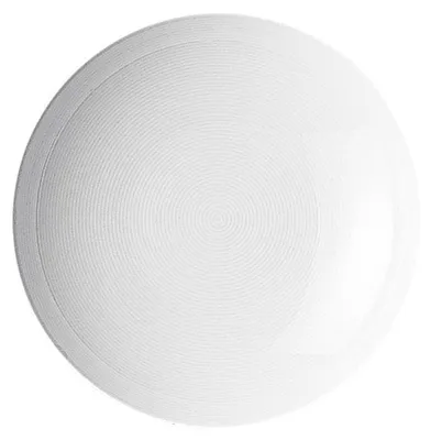 Suppenteller 24 cm, Porzellan, weiß, mikrowellengeeignet