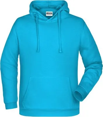 Produktbild von Promo Hoody Man Klassisches Kapuzensweat turquoise, Gr. 5XL