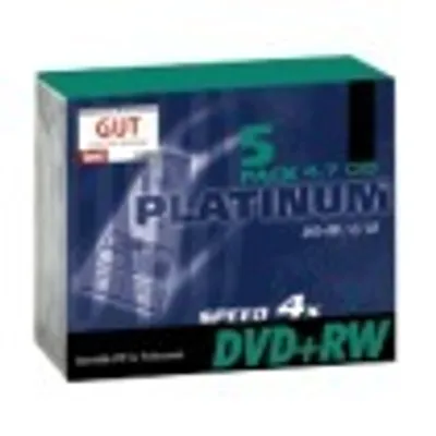 Zdjęcie produktu dla Bestmedia DVD+RW 4.7GB, 5 Pcs., DVD+RW, Nadający się do druku, Pojemnik na klejnot, 5 szt., 4,7 GB