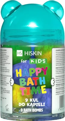 Produktbild von HISKIN for Kids Badebomben „Fröhliche Badezeit“ - Teddybär, 9 Stück