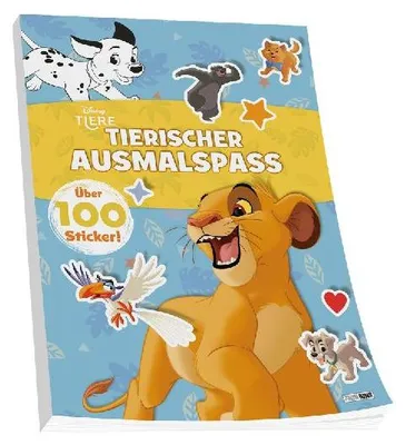 Produktbild von Disney Tiere: Tierischer Ausmalspaß