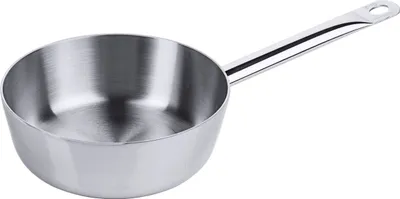 Produktbild von Sauteuse, gerader Rand, Edelstahl 18/10, 1,0-3,0 Liter wählbar : 18 cm Variante: 18 cm