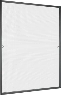 Image de Moustiquaire TolleTour Moustiquaire fenêtre 120 x 140 cm Protection contre les moustiques avec cadre en aluminium Kit moustiquaire protection contre les mouches anthracite