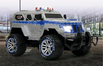 Image de Voiture de police blindée Jamara 27MHz ,410032