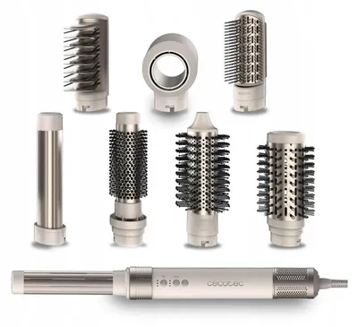 Produktbild von Cecotec CeramicCare AirGlam, Multistyler, Warm, Tasten, Alle Haare, Lang, Medium, Kurz, trockenes Haar