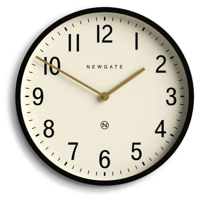 Produktbild von Newgate Universal Arabic Wanduhr in Schwarz