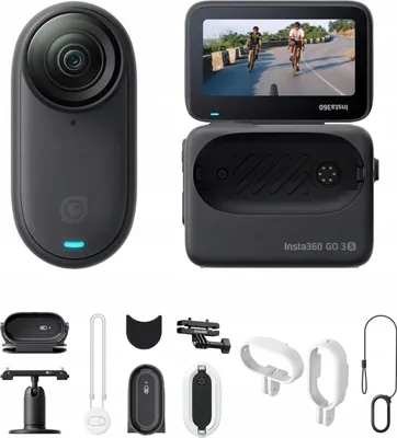 Obrázek produktu pro Insta360 GO 3S, sada pro cyklisty, 128 GB, multi-view, 4K, stabilizace obrazu