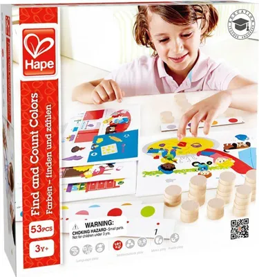 Obrázek produktu pro Hape Hra Hledej a potej barvy