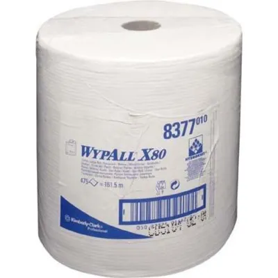 Produktbild von Wischtücher WYPALL X80, weiß, 31,5x34cm, 475Blatt