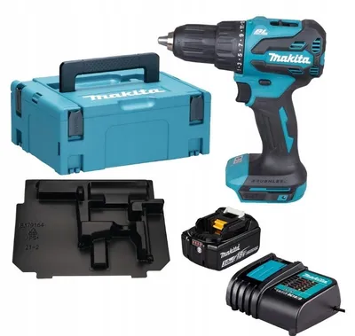 Zdjęcie produktu dla MAKITA DHP490SF1J Wkrętarka Udarowa 18V 50/27Nm + Akumulator 3.0Ah