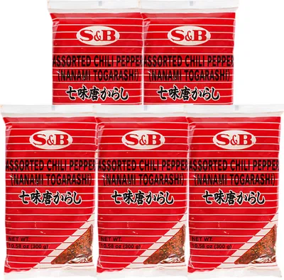 Produktbild von 5x300g S&B Togarashi Mischung aus 7 Gewürzen