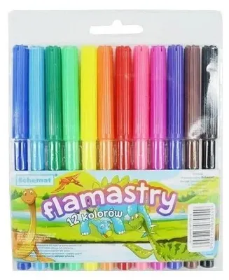 Produktbild von Filzstifte, 12 Farben – Schema