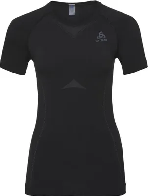 Immagine prodotto di Maglietta a maniche corte Odlo Performance Light, colore nero, taglia S, per donna
