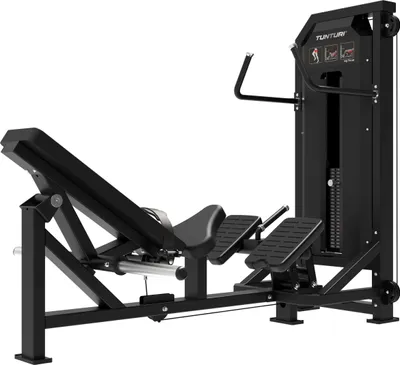 Produktbild von Tunturi Platinum Hip Thrust Kraftstation – Fitnessgerät – Pin Loaded Heimtrainer – Maximal 200 kg – V-Serie