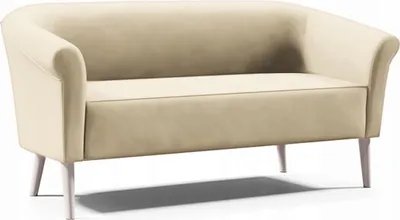 Produktbild von BETTSO Modernes Sofa Groß Wohnzimmersofa auf Holzbeinen PERO 3 Beige