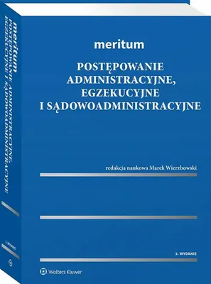 Imagen del producto de Meritum. Postępowanie administracyjne, egzekucyjne i sądowoadministracyjne