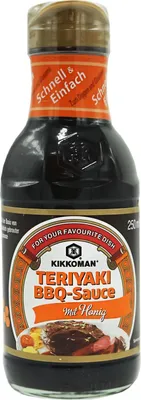 Produktbild von Kikkoman Teriyaki Sauce BBQ mit Honig 250ml