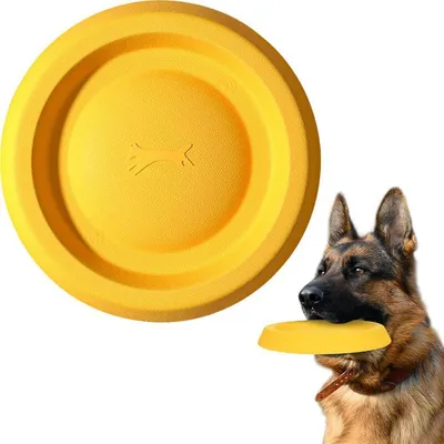 Produktbild von Hundefrisbee Zugring Wasserspielzeug Unzerstörbar Kauspielzeug EVA Gummi für mittlere & große Hunde