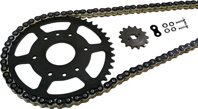 Produktbild von Kettensatz EK-Chain 530 MVXZ-2 für Triumph 955i Sprint RS ab Modelljahr 2000- Farbe Schwarz