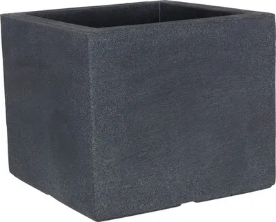 Produktbild von Pflanztopf geli Kubus Kunststoff 30x30x26 cm anthrazit