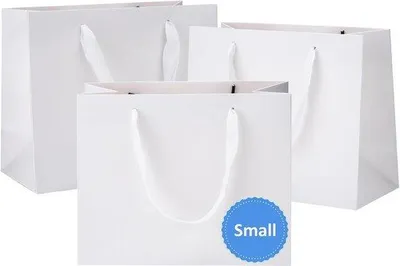 Produktbild von Famanu Geschenkbeutel 25 Stück - Kleine Weiße