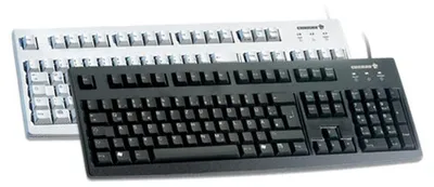 Produktbild von CHERRY G83-6105 USB, RD, Kabelgebunden, USB, Schwarz