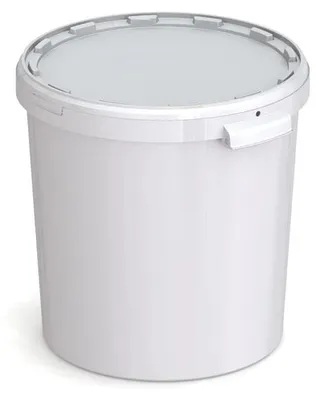 Productafbeelding van Kunststof emmer wit 33 Liter