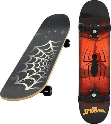 Produktbild von MV Sports SPIDERMAN Skateboard aus Holz Größe 79cm x 20cm