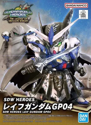 Productafbeelding van Bandai SDW Heroes Leif Gundam GP04