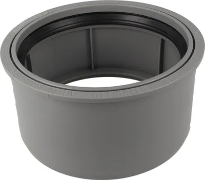 Produktbild von airfit Superkurz-Reduzierstück DN125x110aus PP, grau