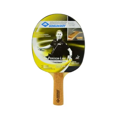 Obrázok produktu pre DONIC SCHILDKRÖT728451 Pálka na stolný tenis DONIC SCHILDKRÖT "Persson 500"