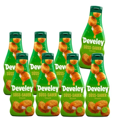 Produktbild von Develey Süß-Sauer Sauce - 8x 250ml