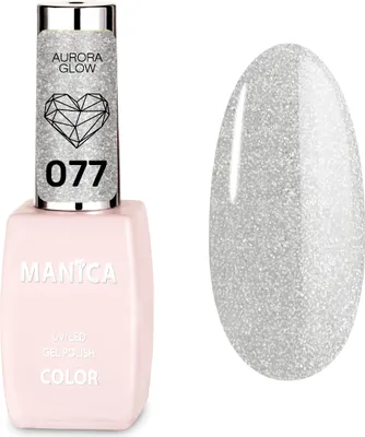 Obrázek produktu pro Manica LED/UV hybridní lak na nehty 10 ml – Aurora Glow – 077