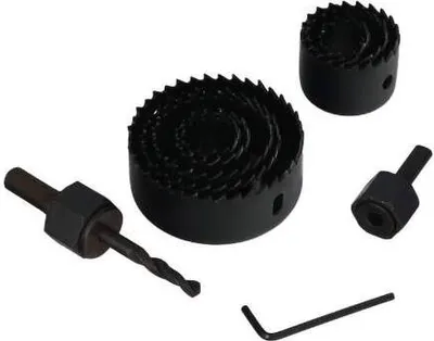 Obrázok produktu pre Korunkový vrták do dreva 8 kusov, 19 - 64, FASTER TOOLS