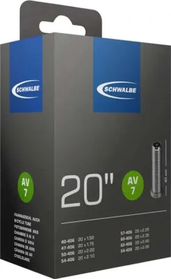 Obrázok produktu pre Schwalbe duša č. 7, 20 palcov, dĺžka ventilu: 40 mm