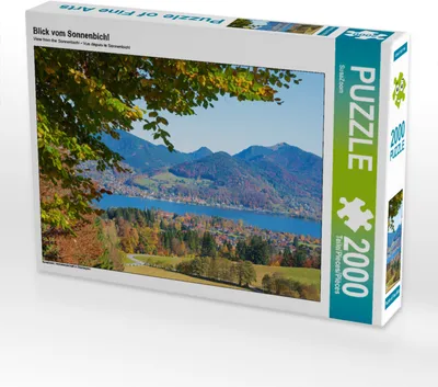 Produktbild von CALVENDO Puzzle Blick vom Sonnenbichl | 2000 Teile Lege-Größe 90x67cm Foto-Puzzle für glückliche Stunden