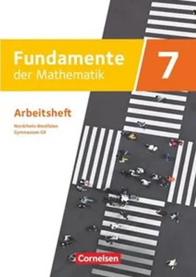 Immagine prodotto di Fundamente der Mathematik - Nordrhein-Westfalen - Ausgabe 2019. 7. Schuljahr - Arbeitsheft mit Lösungen