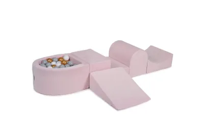 Produktbild von Schaumstoff Bausteine Kinder mit Bällebad - Softbausteine Baby