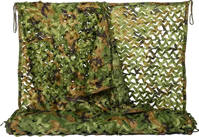 Produktbild von Tarnnetz Camouflage Netz Woodland Jagd Tarn Waldlandschaft Outdoor Bundeswehr Tarn Armee Bundeswehr Army Camo Tarnung Net Camping 2m*3m,3m*4m,4m*5m(2*3m)