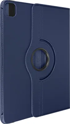 Image de Avizar, étui à rabat pour iPad Air 13 2024 / 2025 / 2026, pivotant à 360°, avec support, bleu nuit