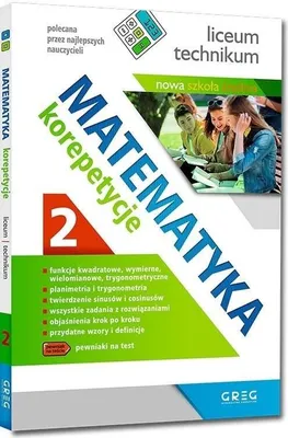 Produktbild von Matematyka - Korepetycje, Liceum Cz.2