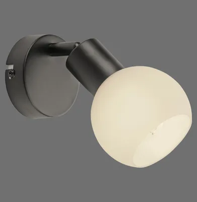 Produktbild von LeuchtenDirekt LED Wand-/Deckenleuchte LB25 LOKI 1-flmg 5W 430lm 3000K Opalglas