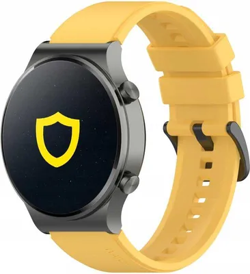 Produktbild von Spacecase Easy Band 22 mm Gelb Smartwatch Armband