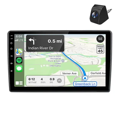 Obrázek produktu pro 4Kern 4+64G Android 15, Carplay, Android Auto, autorádio pro VW Bora, Golf 4, Jetta, Passat B5, s Wi-Fi, kamerou, RDS, BT, SWC, FM, DAB+, 2DIN