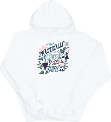Produktbild von Disney - "Practically" Kapuzenpullover für Herren BI6393 (L) (Weiß)