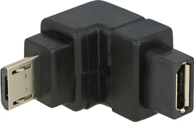 Image de DELOCK Adaptateur USB micro B -> micro B St/Bu 90° unten