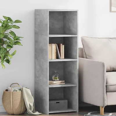 Immagine prodotto di vidaXL Credenza grigio cemento 40x41x124 cm materiale a base di legno